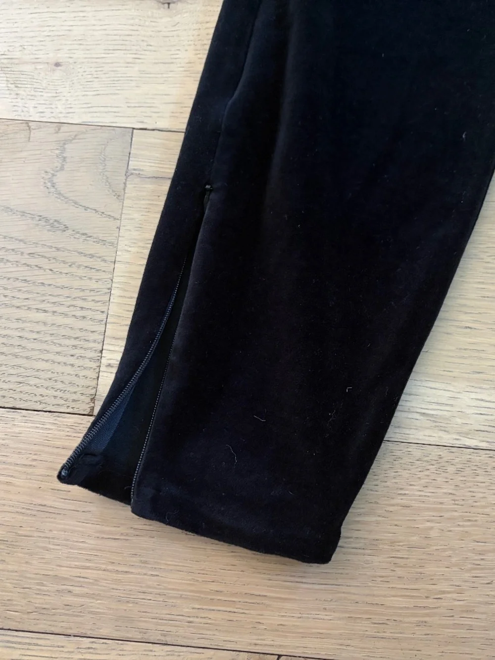 NWT J.Crew Italian Stretch Velvet Leggings Black Mario Bellucci PANTS M NEW